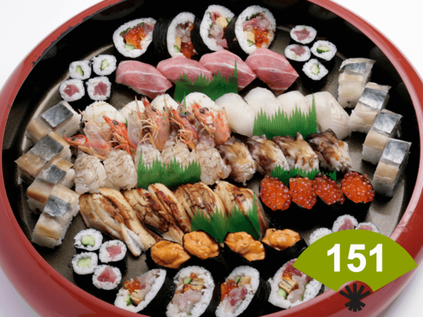 153 松盛り合わせ（2人前）9,072円（税込）
