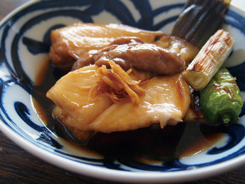 カワハギの煮つけ